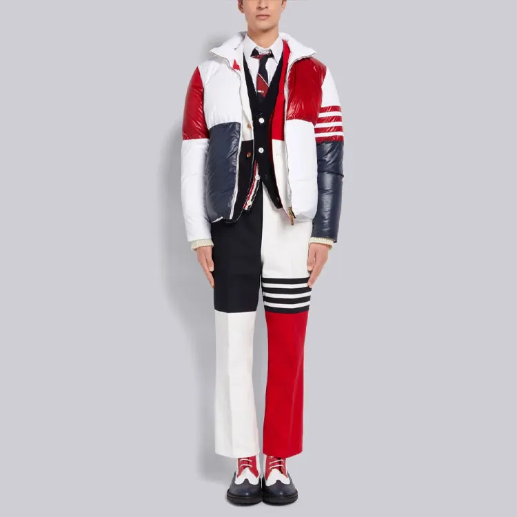 THOM BROWNE Sweaters Men Red-5