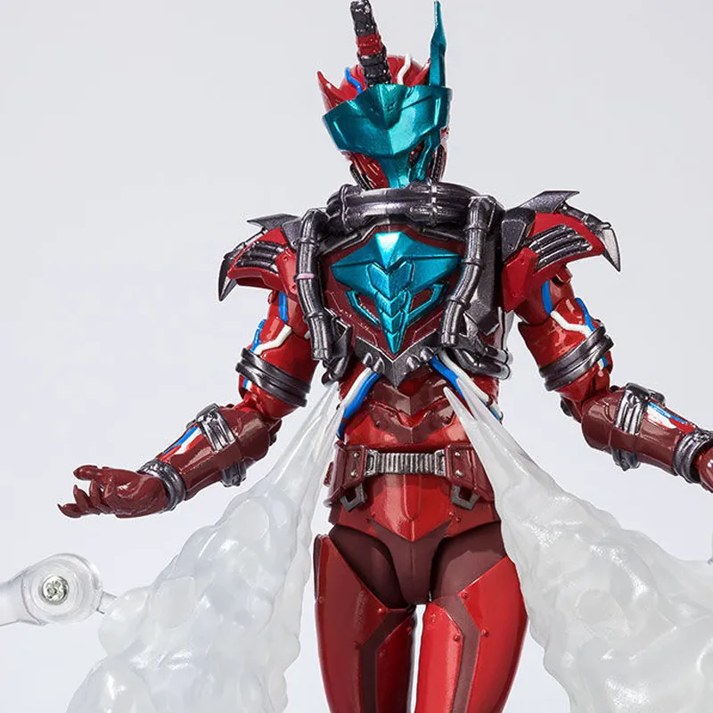 BANDAI Kamen Rider Build Create Rider Bandai SHF Kamen Rider Build Blood Stalk Blood Dive Action Figures 15cm-8