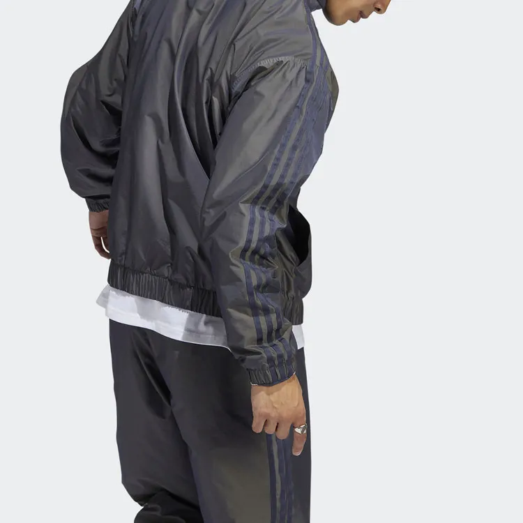Adidas Originals SKATEBOARDING FIREBIRD Jacket Fall Unisex Dark Gray Navy Blue-6