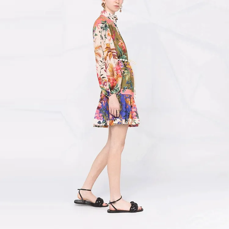 Zimmermann Long-Sleeved Dresses Women's Multicolor-2