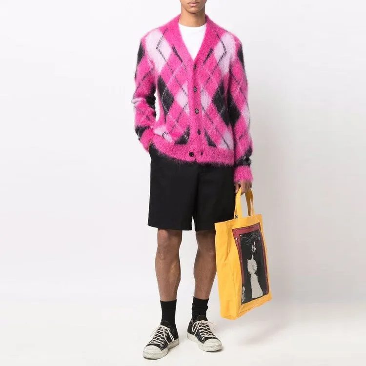 MARNI Sweaters Men Pink-2