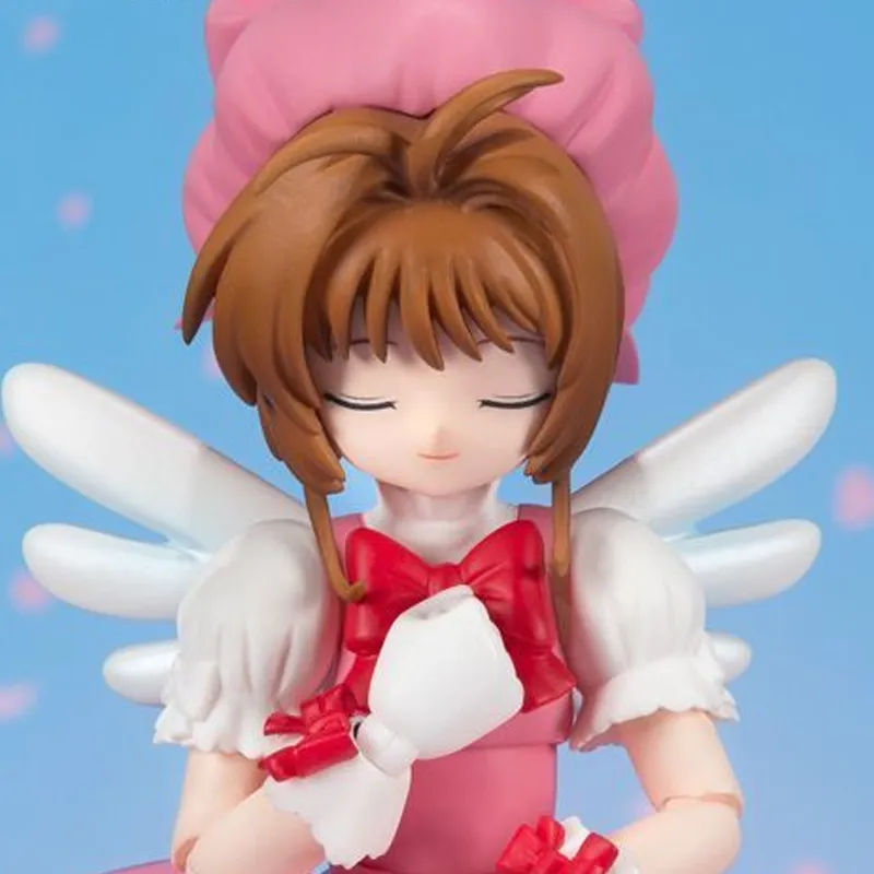 BANDAI Sakura Kinomoto Shf Cardcaptor Sakura Action Figures-8
