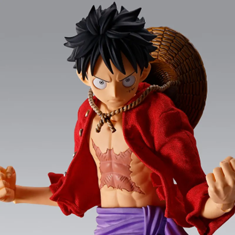 BANDAI Japan One Piece Imagination Works Monkey.D.Luffy Action Figure-8