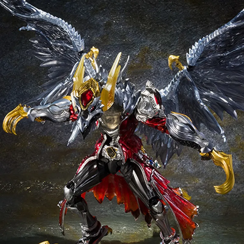BANDAI SIC Fire Dragon Form Full Dragon Form Kamen Rider Wizard Action Figures 20cm-8