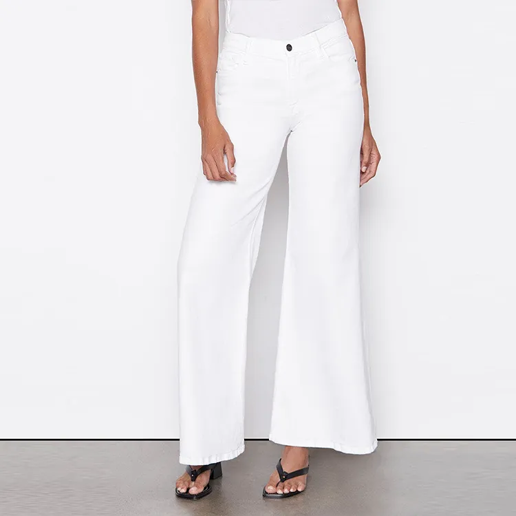 FRAME Le Palazzo High Rise Flared Jeans-2
