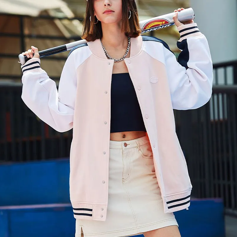 Dickies Baseball Jerseys Unisex Peach Pink-3