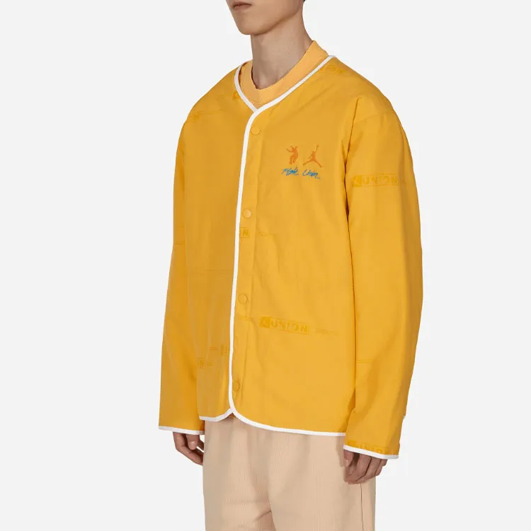 Union X Jordan 「Future Is Now」 Jackets Men Yellow-4