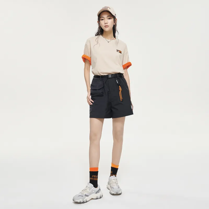 FILA T-Shirt Unisex Light Stone-6