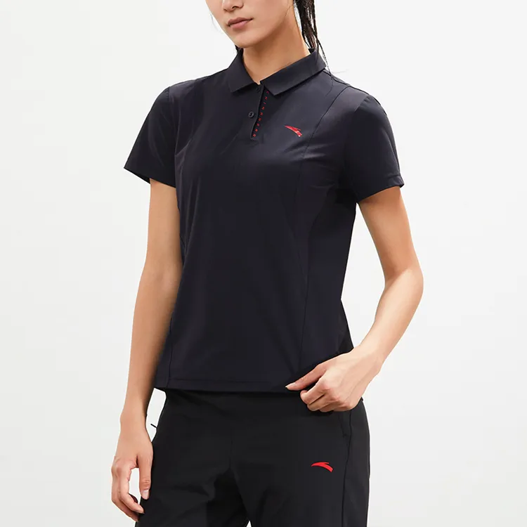 ANTA Variety Training Collection Polo Shirts Women's Legend Blue-3