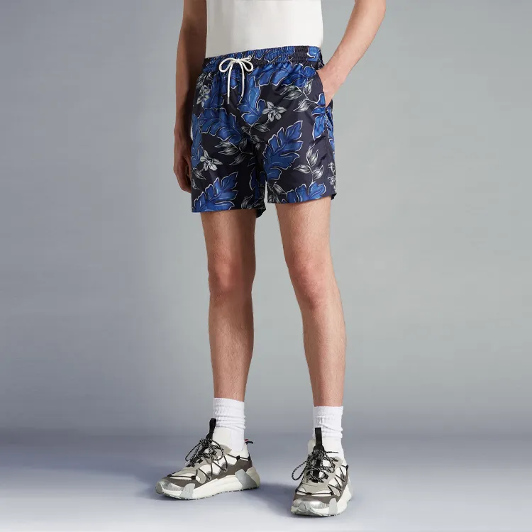 Moncler SS22 Casual Shorts Men Blue-3