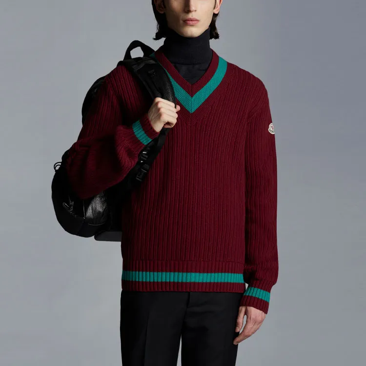 Moncler Sweaters Men Red-1