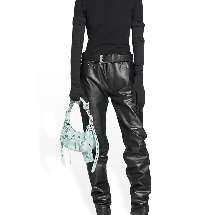 Balenciaga Le Cagole Xs Embossed Shoulder Bag-5