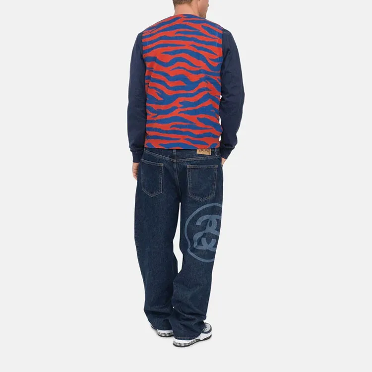 Stussy Tiger Printed Sweater Vest-7