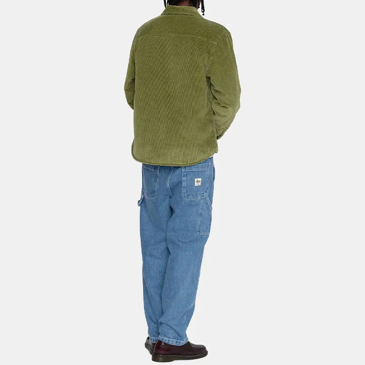 Stussy Cord Quilted Overshirt-13