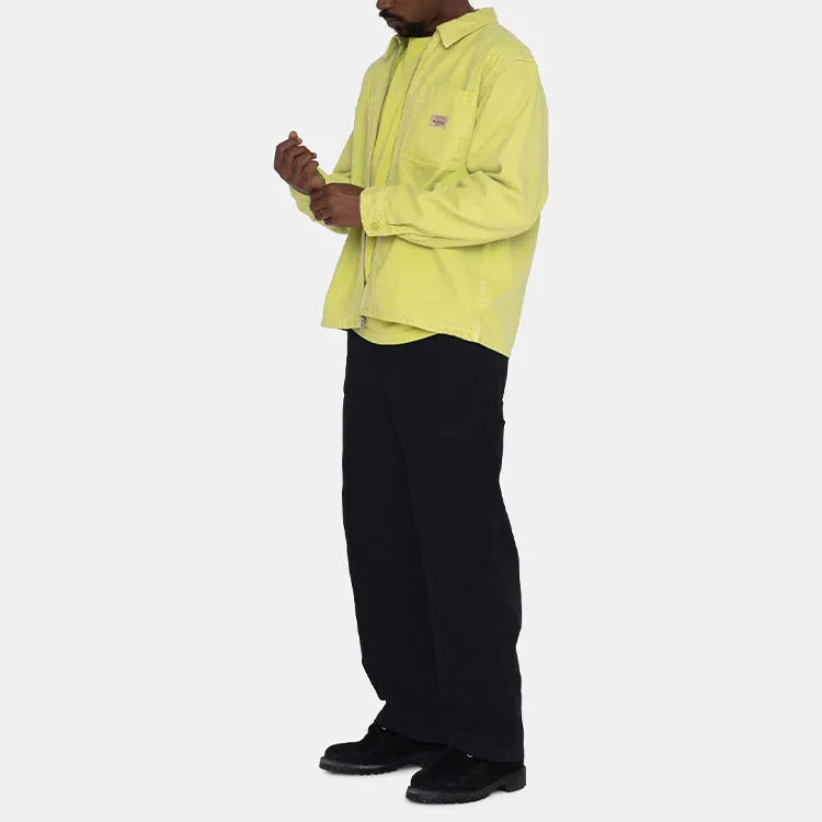 Stussy Washed Canvas Zip Shirt-9