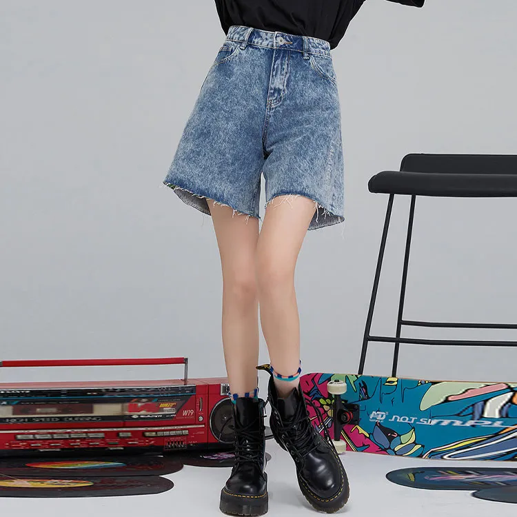 LALABOBO Denim Shorts Women's-5