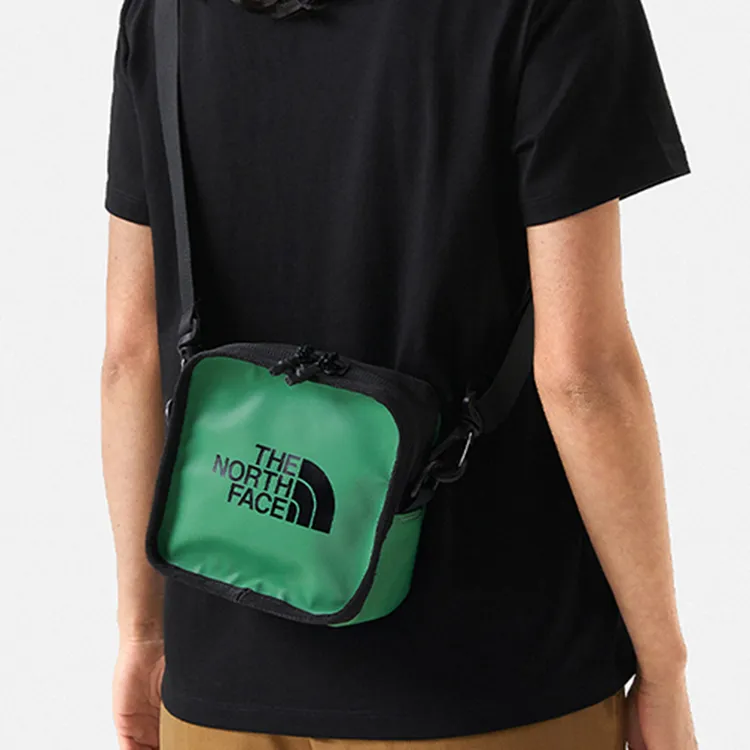 THE NORTH FACE Polyester Small Square Bag Shoulder Bag Crossbody Bag Regular Unisex Green-4