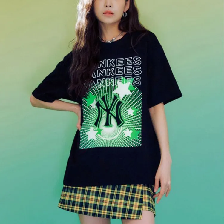 MLB New York Yankees T Shirts Unisex Black-3