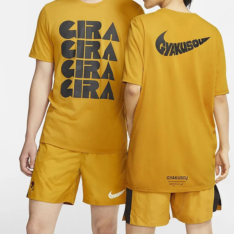 Nike T-Shirts Unisex Yellow-2