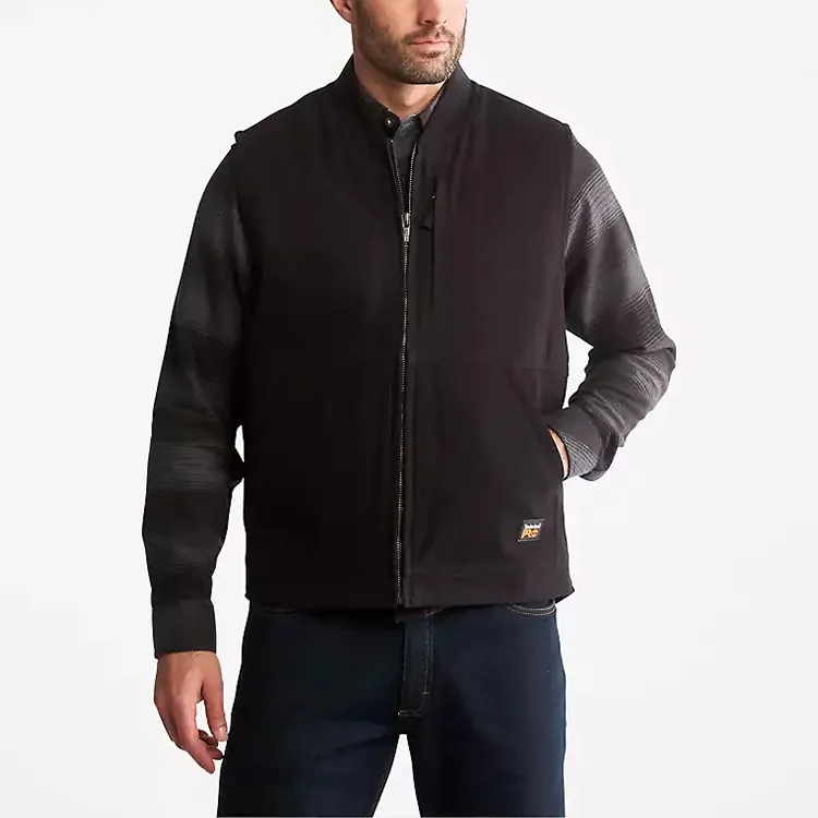 Timberland Vests Men Black-3