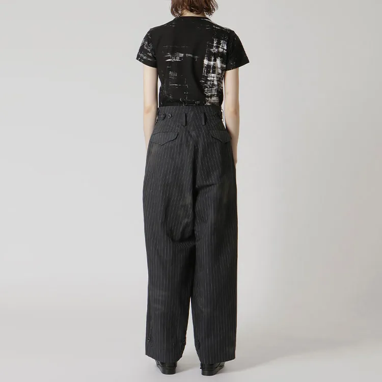 Yohji Yamamoto Suit Trousers Unisex Gray-3