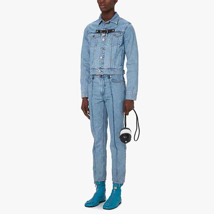 JW Anderson Padlock Strap Trucker Jacket-1