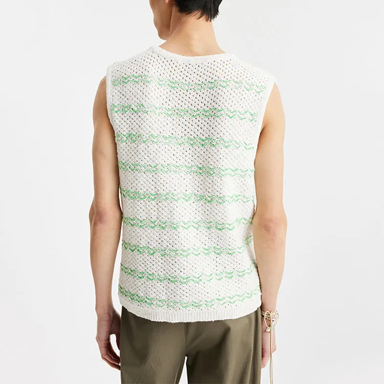 HOLZWEILER Tank Tops Men Beige-2