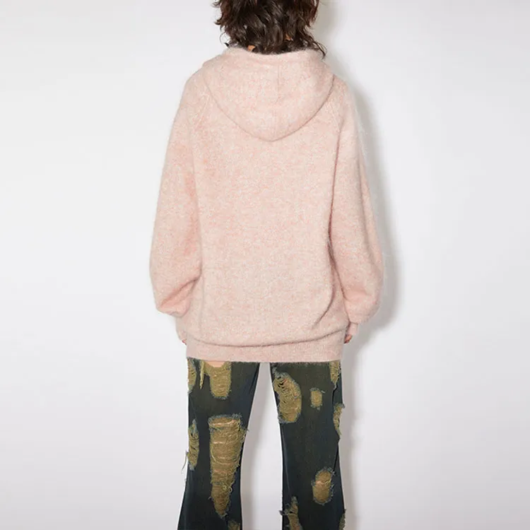 Acne Studios Crewneck Cardigan 'Faded Pink'-3