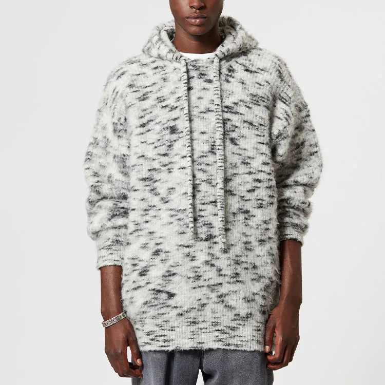 ISABEL MARANT Knitted Drawstring Hoodie-2