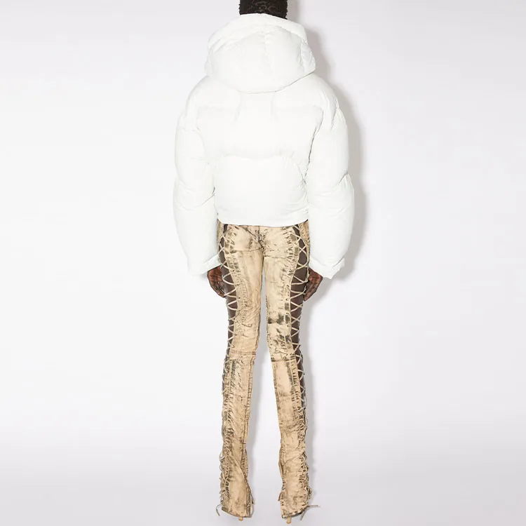 Acne Studios Down Jacket Women's Porcelain White-2