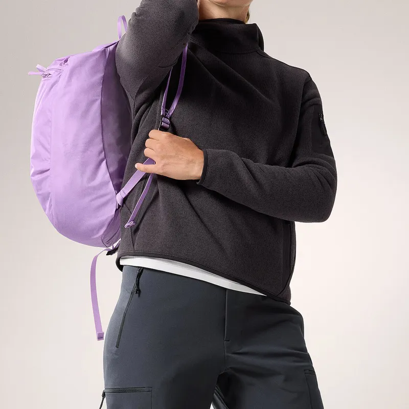 Arcteryx PU With Silicone Backpack Unisex Light Purple-6