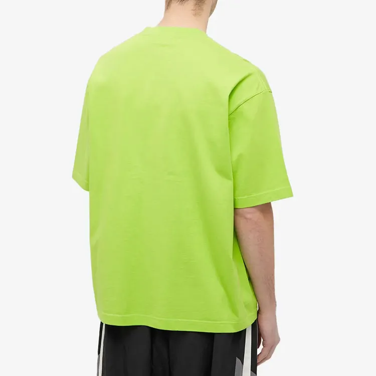 Balenciaga Bb Text Logo Print Oversized T shirt-2