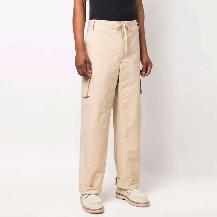 Jacquemus Pocket Detailed Drawstring Cargo Trousers-1