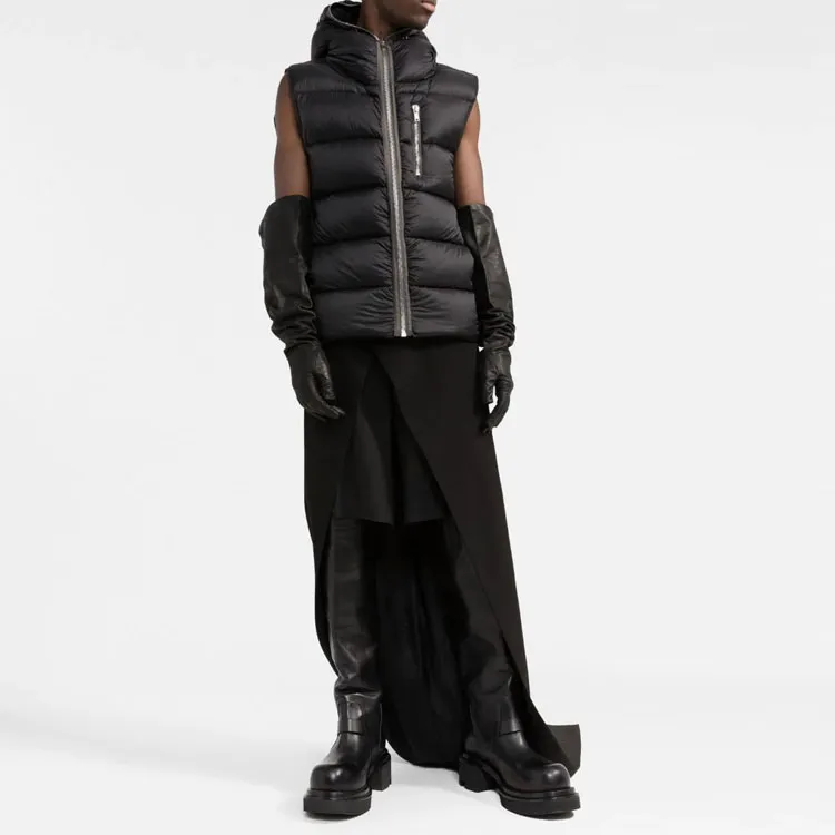 RICK OWENS/RO FW22 Vest Men's Black-2