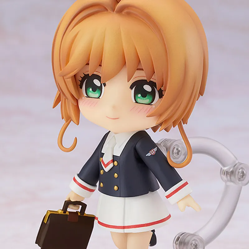 GSC Sakura Kinomoto Nendoroid Of Shiozaki High School Uniform Ver. With Exclusive Bonus Chibi Figures 10cm-2