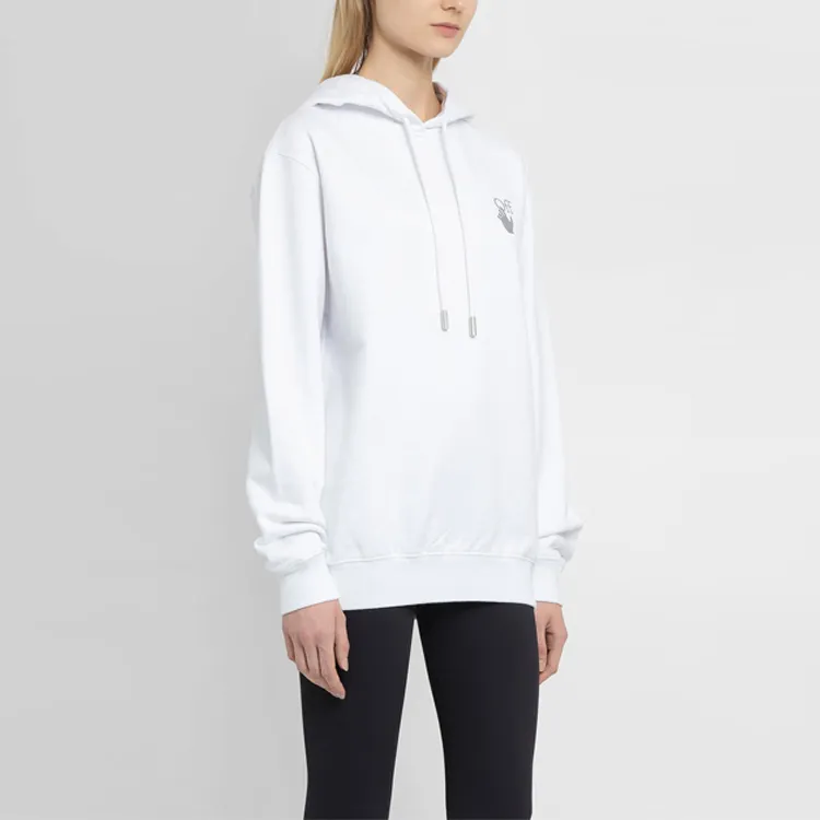 OFF WHITE FW21 Sweatshirts Women's White-4
