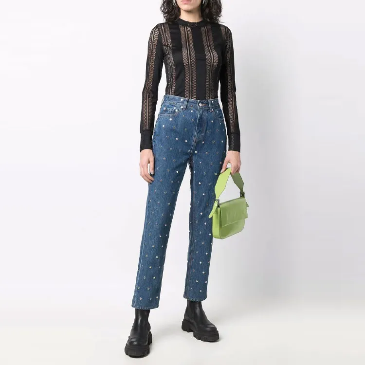 GANNI T-Shirts Women's Black-1