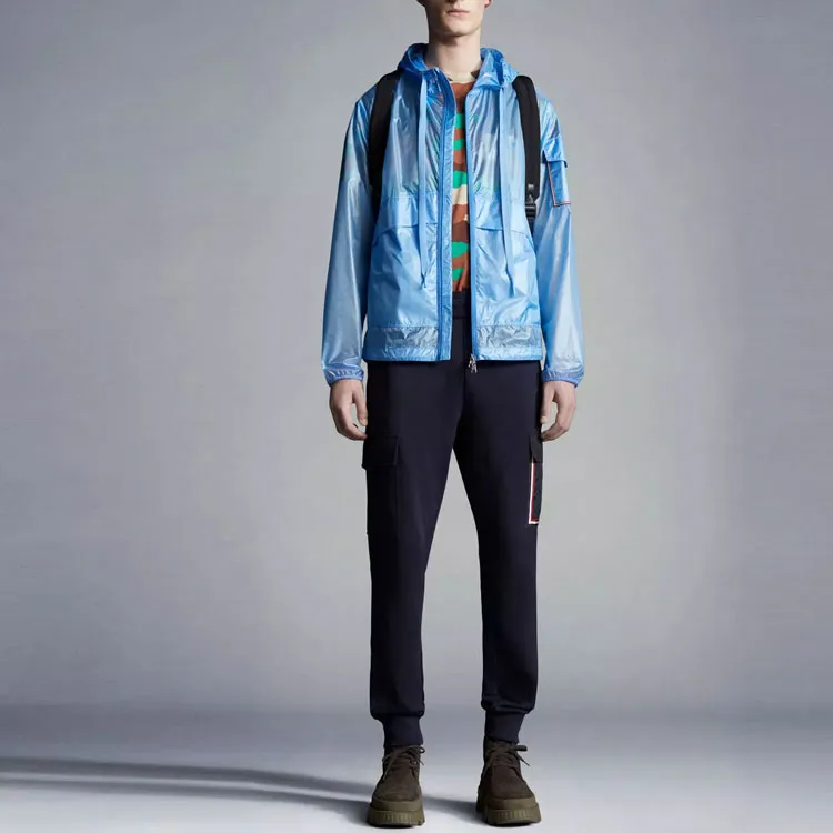 Moncler SS22 Cargo Pants Men Blue-1
