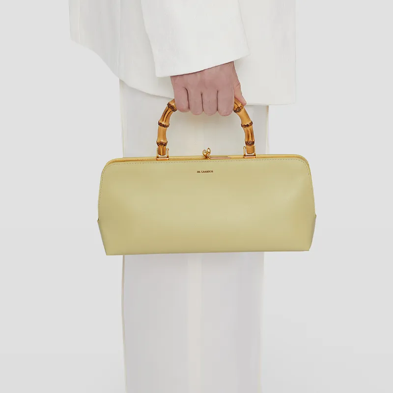JIL SANDER Goji Bamboo Mini Handbag-4