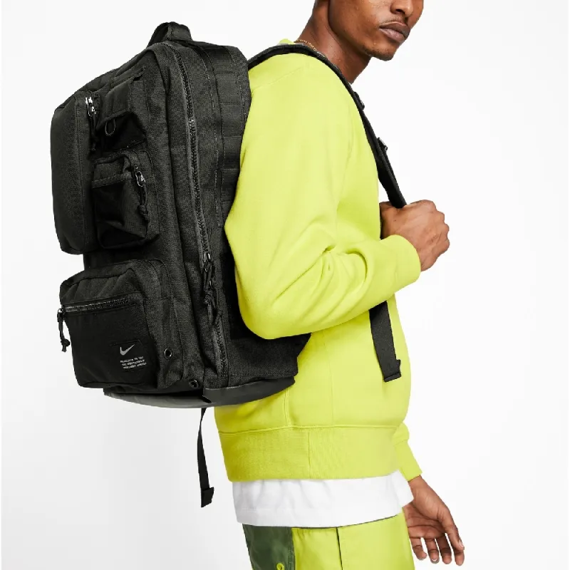 Nike Utility Elite Backpacks Puzzle Stone Gray-4