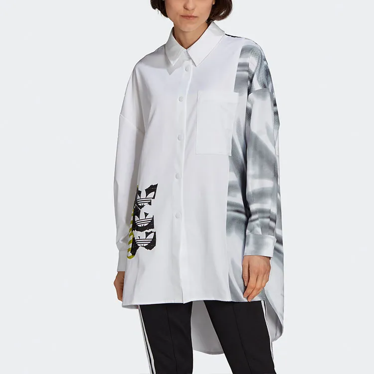 Adidas Originals Trefoil Jacket Women's White-2