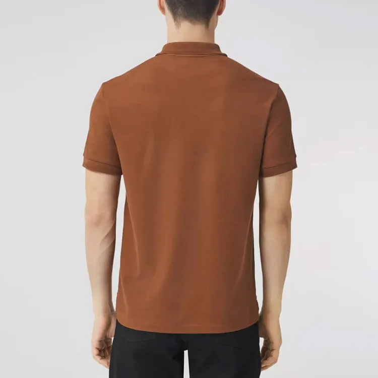 Burberry Polo Shirts Men Orange-1