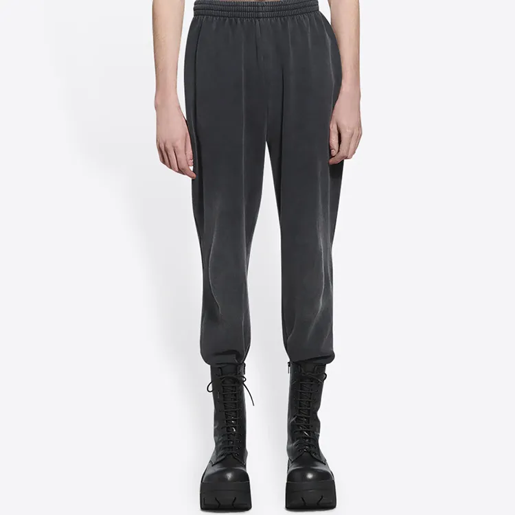 Balenciaga Women's Sporty B Stretch Knee Sweatpants Black/White-2