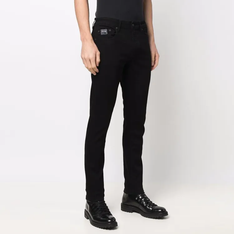 VERSACE JEANS COUTURE Jeans Men Black-4