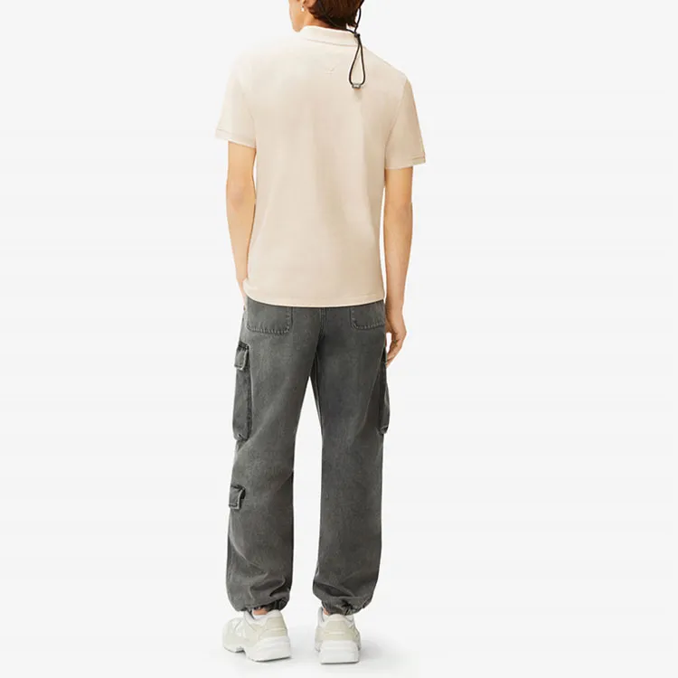 KENZO Classic Tiger Head Polo Shirts Men Beige-2