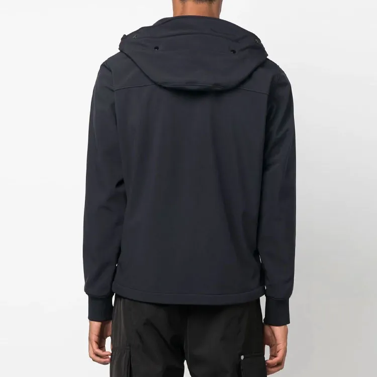 C.P. Company Zip-up Stretch-cotton Hooded Jacket-3