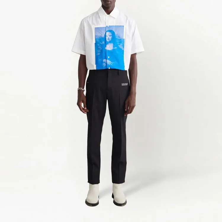OFF WHITE Corp Tailored Trousers-1