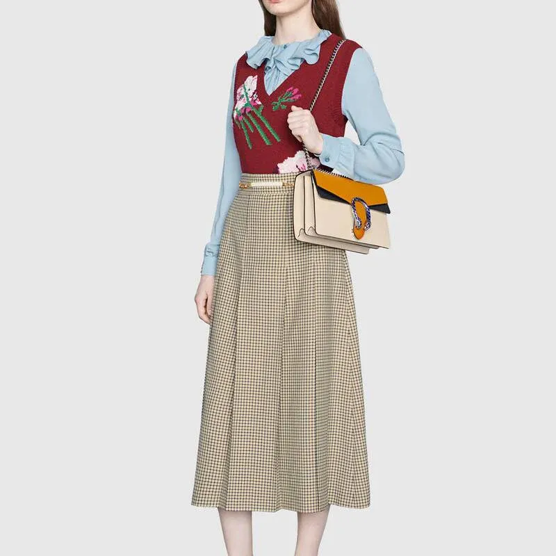 GUCCI Dionysus Leather Chain Bag Handbag, Crossbody Bag, Shoulder Bag Women's-8