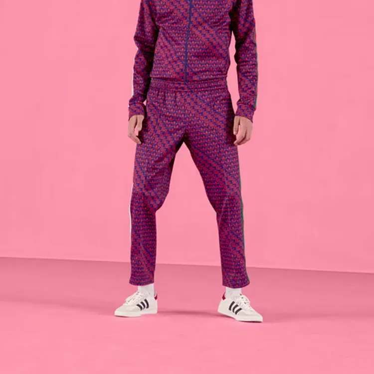 GUCCI X Adidas Double G And Trefoil Print Sweatpants-2