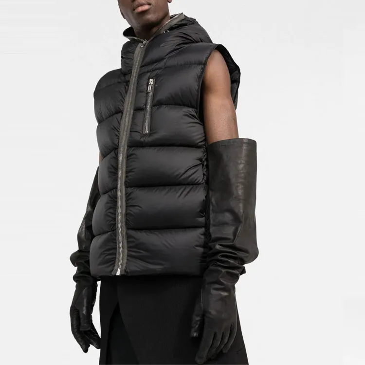 RICK OWENS/RO FW22 Vest Men's Black-4